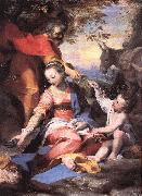 Rest on the Flight to Egypt sw Barocci, Federico